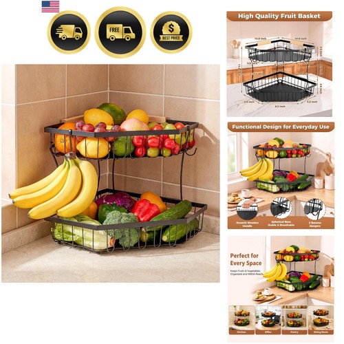 Corner fruit basket - corner,