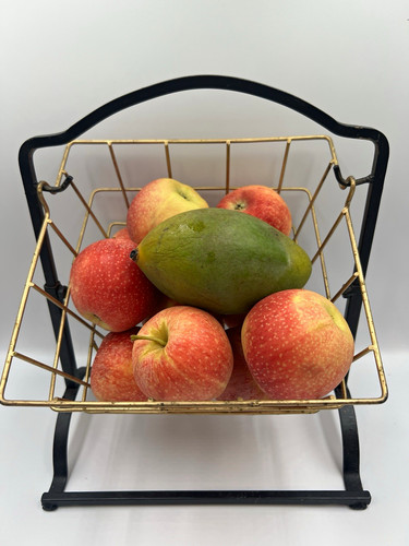 Heavy metal fruit - metal, basket