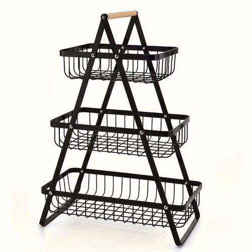 Tier stackable metal - stackable, fruit