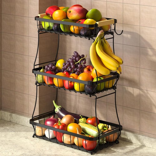 Tier fruit basket for - basket,